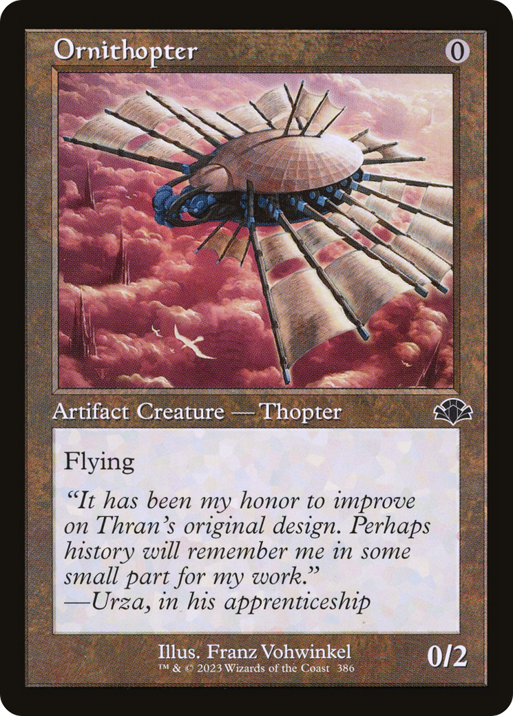 Ornithopter (Retro) [Dominaria Remastered] | Total Play
