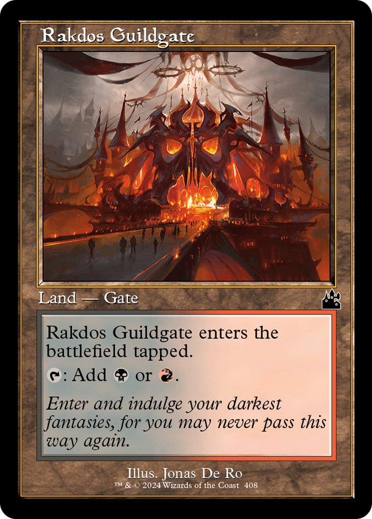 Rakdos Guildgate (Retro Frame) [Ravnica Remastered] | Total Play
