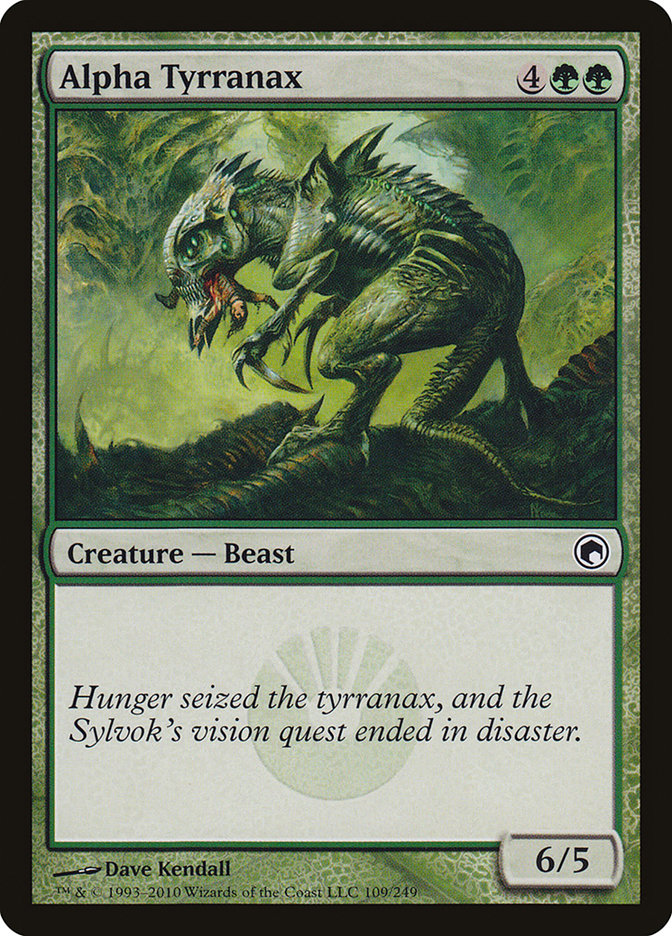 Alpha Tyrranax [Scars of Mirrodin] | Total Play