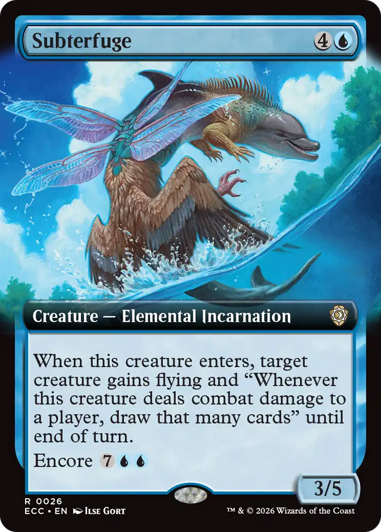 Subterfuge (Extended Art) [Lorwyn Eclipsed Commander] | Total Play