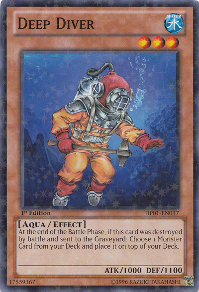 Deep Diver [BP01-EN017] Starfoil Rare | Total Play