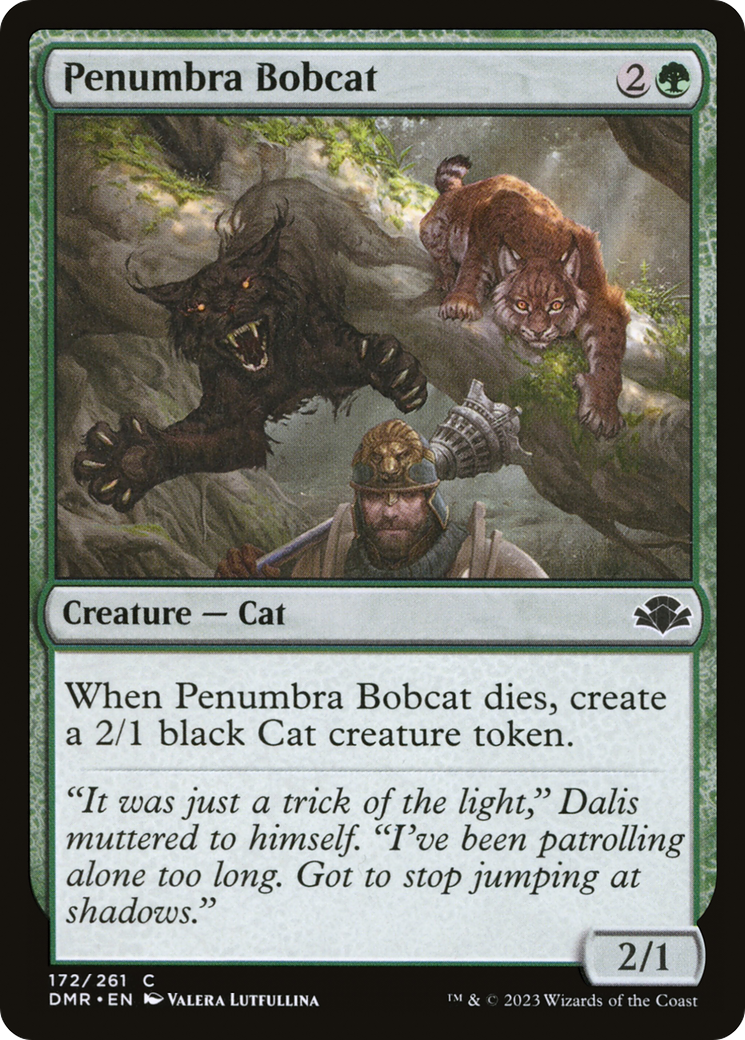 Penumbra Bobcat [Dominaria Remastered] | Total Play