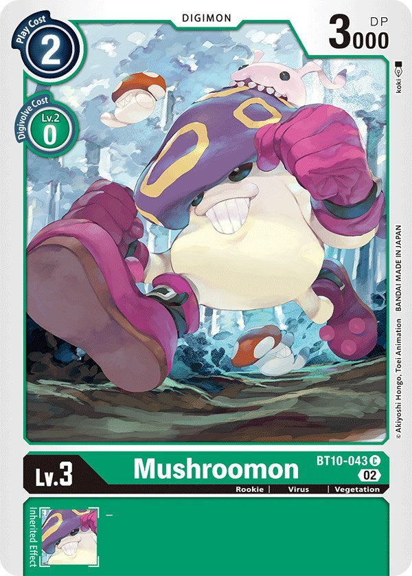 Mushroomon [BT10-043] [Xros Encounter] | Total Play