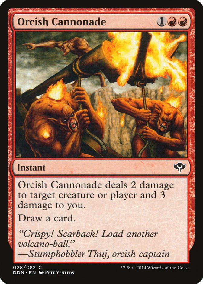 Orcish Cannonade [Duel Decks: Speed vs. Cunning] | Total Play