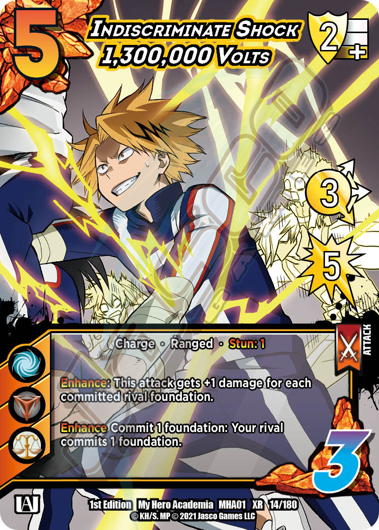 Indiscriminate Shock 1,300,000 Volts [Series 1 XR] | Total Play
