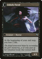 Cloistered Youth // Unholy Fiend [Innistrad] | Total Play