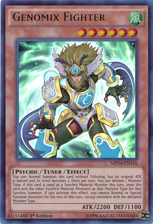 Genomix Fighter [MP14-EN156] Ultra Rare | Total Play
