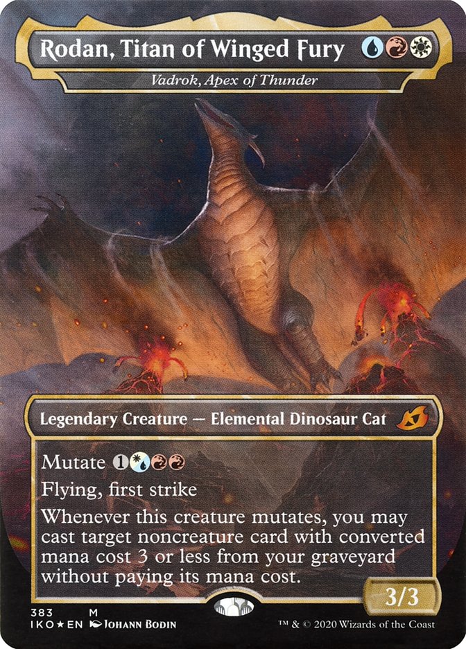 Vadrok, Apex of Thunder - Rodan, Titan of Winged Fury (Godzilla Series) [Ikoria: Lair of Behemoths] | Total Play