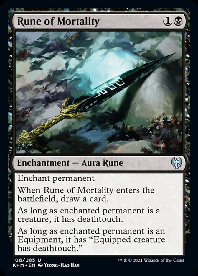 Rune of Mortality [Kaldheim] | Total Play