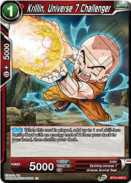 Krillin, Universe 7 Challenger (BT14-009) [Cross Spirits] | Total Play