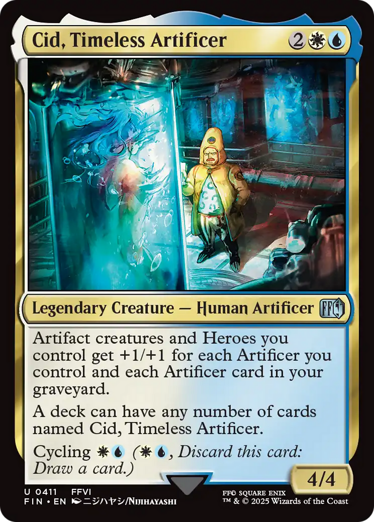 Cid, Timeless Artificer (0411) [FINAL FANTASY] | Total Play
