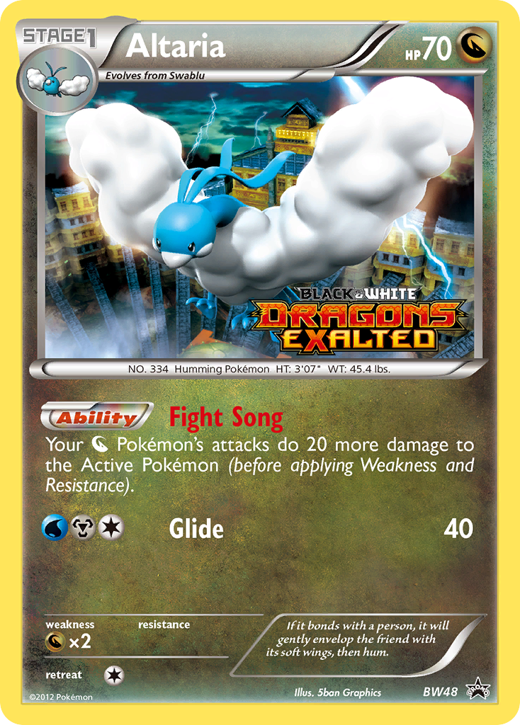 Altaria (BW48) [Black & White: Black Star Promos] | Total Play