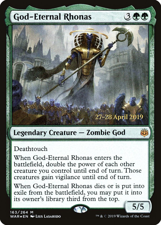 God-Eternal Rhonas [War of the Spark Prerelease Promos] | Total Play