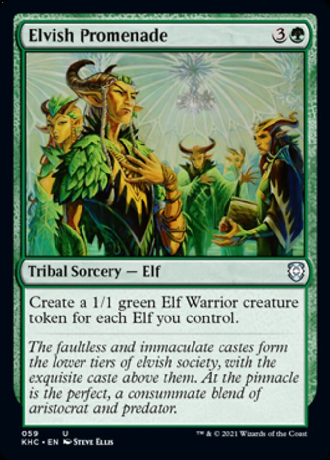 Elvish Promenade [Kaldheim Commander] | Total Play