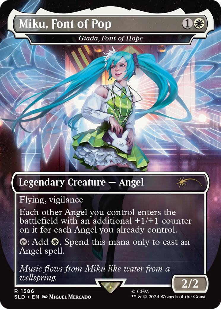 Miku, Font of Pop - Giada, Font of Hope [Secret Lair Drop Series] | Total Play