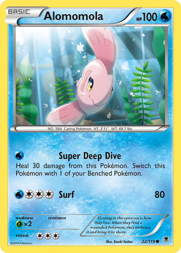 Alomomola (22/119) [XY: Phantom Forces] | Total Play