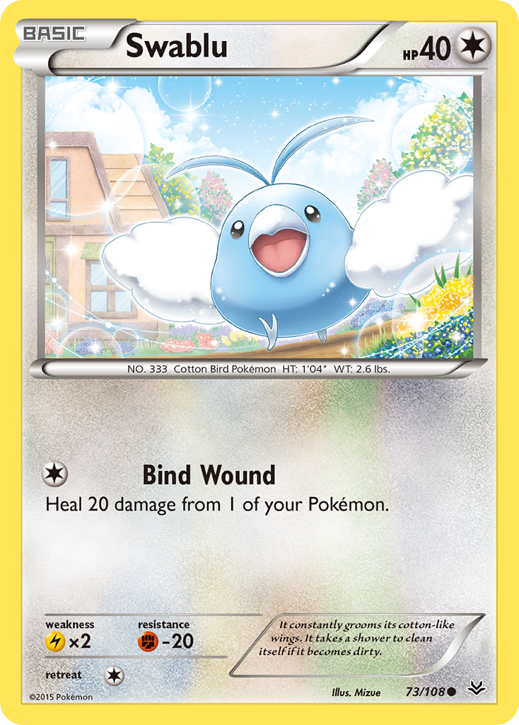 Swablu (73/108) [XY: Roaring Skies] | Total Play