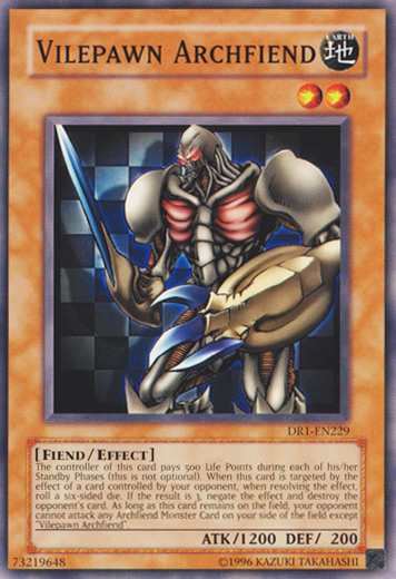 Vilepawn Archfiend [DR1-EN229] Common | Total Play