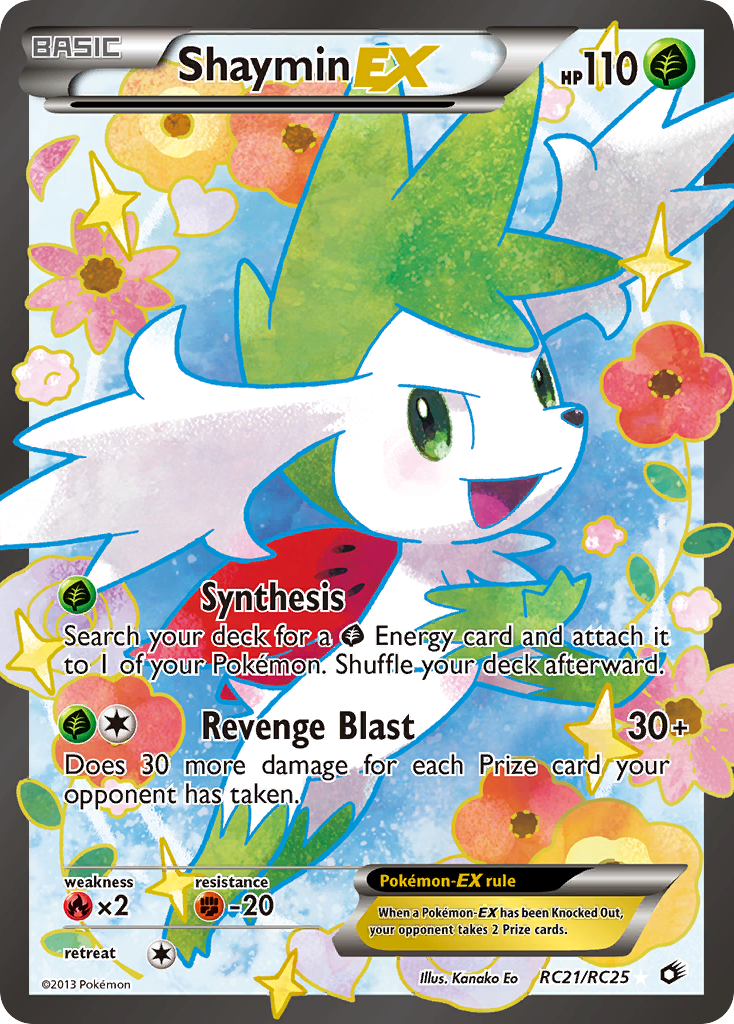 Shaymin EX (RC21/RC25) [Black & White: Legendary Treasures] | Total Play