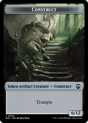 Construct // Myr Double-Sided Token [Modern Horizons 3 Commander Tokens] | Total Play