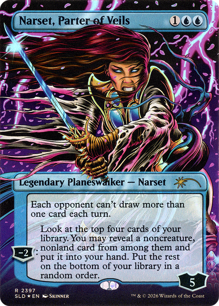 Narset, Parter of Veils (2397) [Secret Lair Drop Series] | Total Play