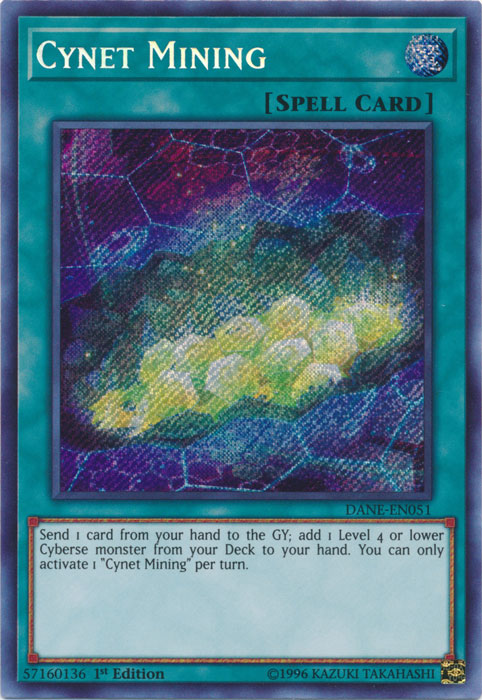 Cynet Mining [DANE-EN051] Secret Rare | Total Play