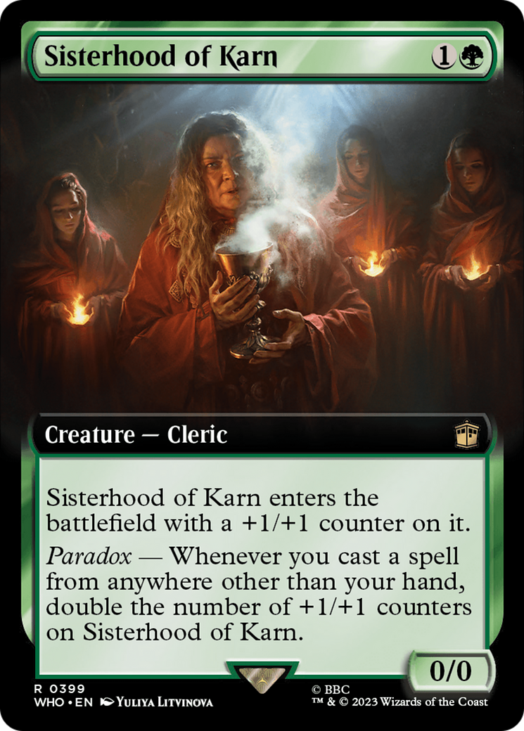 Sisterhood of Karn (Extended Art) [Doctor Who] | Total Play