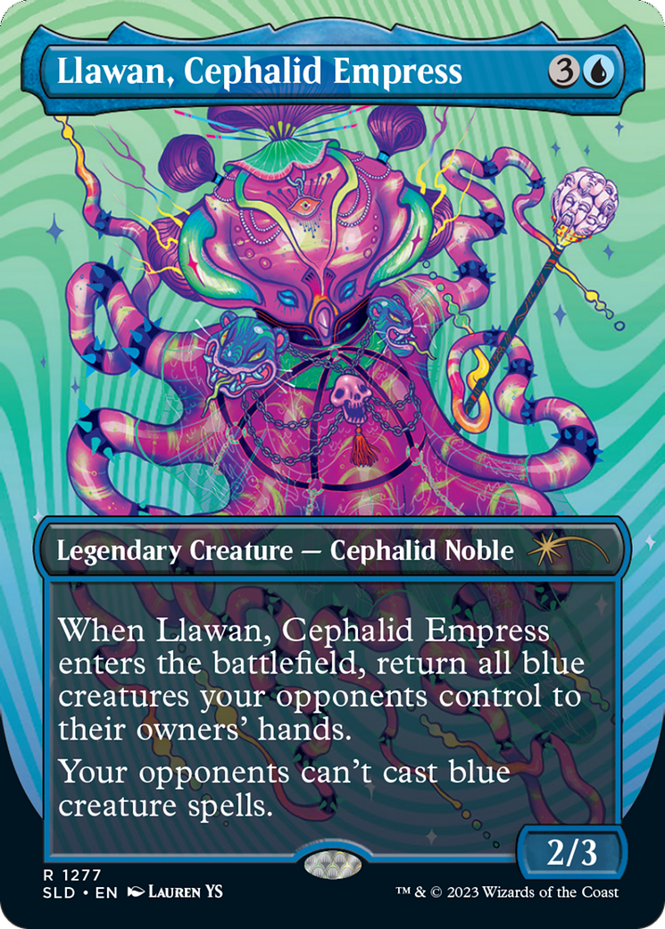 Llawan, Cephalid Empress (Borderless) [Secret Lair Drop Series] | Total Play