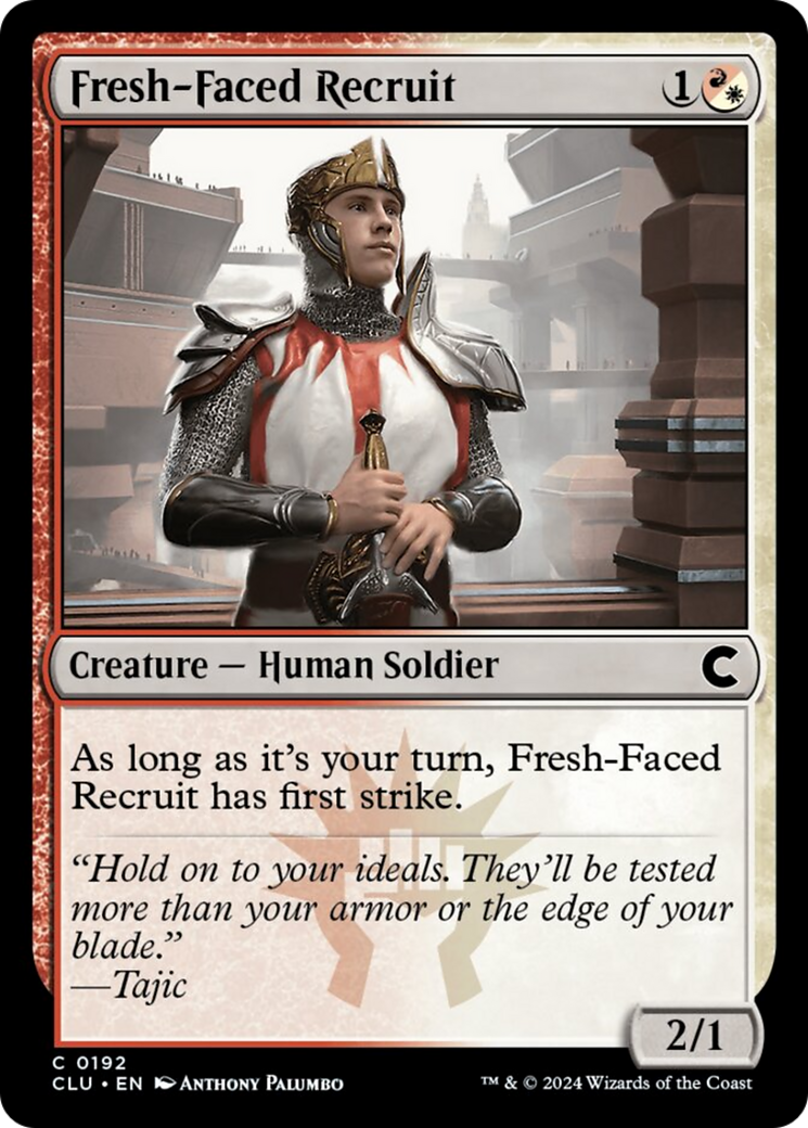Fresh-Faced Recruit [Ravnica: Clue Edition] | Total Play