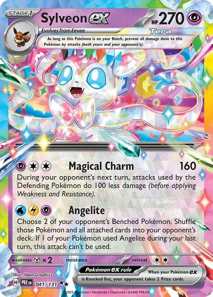 Sylveon ex (041/131) [Scarlet & Violet: Prismatic Evolutions] | Total Play