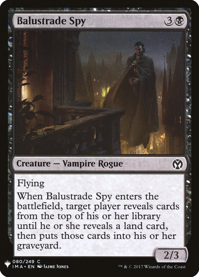 Balustrade Spy [Mystery Booster] | Total Play