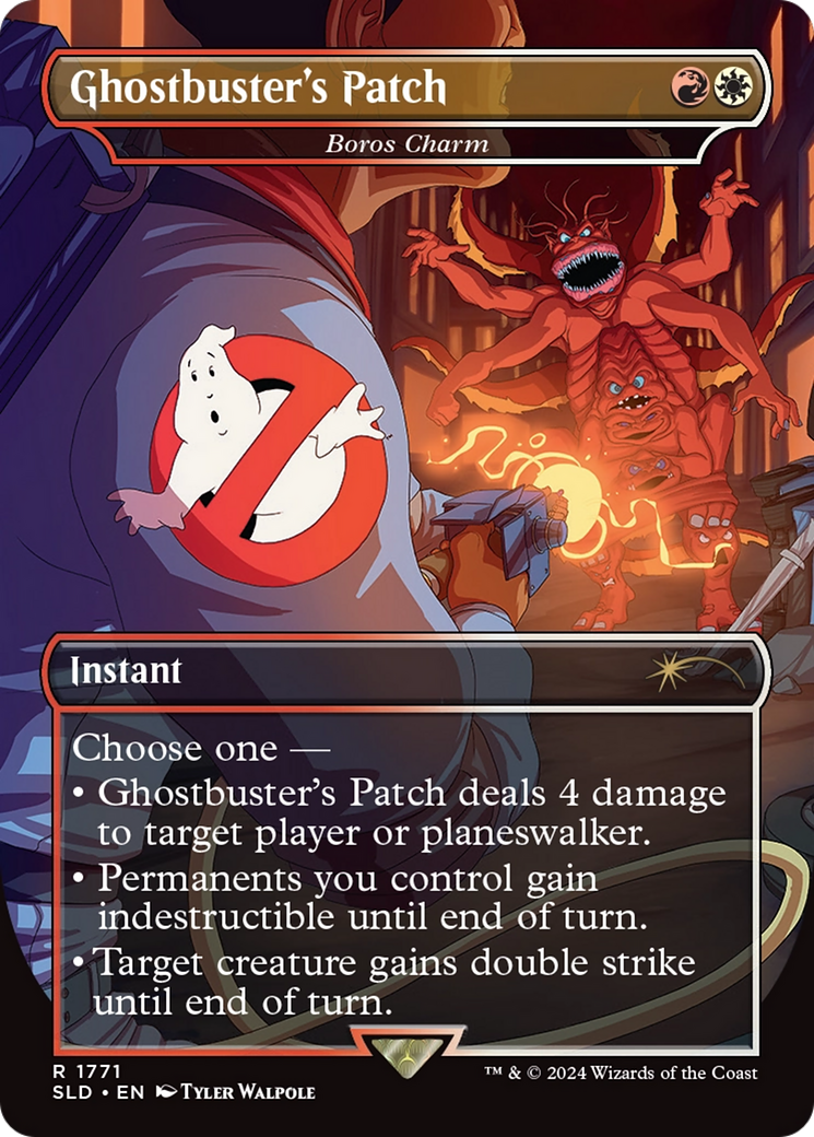 Ghostbuster's Patch - Boros Charm [Secret Lair Drop Series] | Total Play