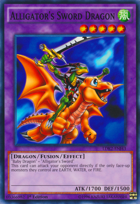 Alligator's Sword Dragon [LDK2-ENJ43] Common | Total Play