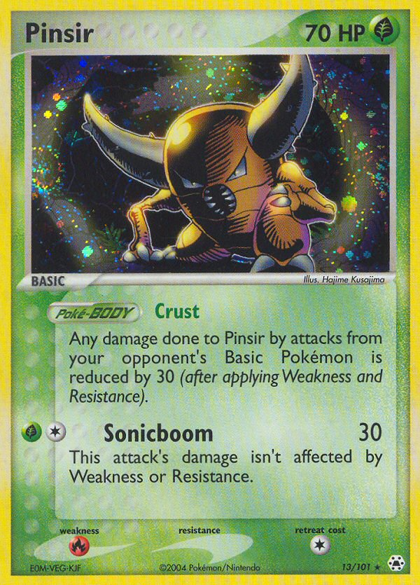 Pinsir (13/101) [EX: Hidden Legends] | Total Play