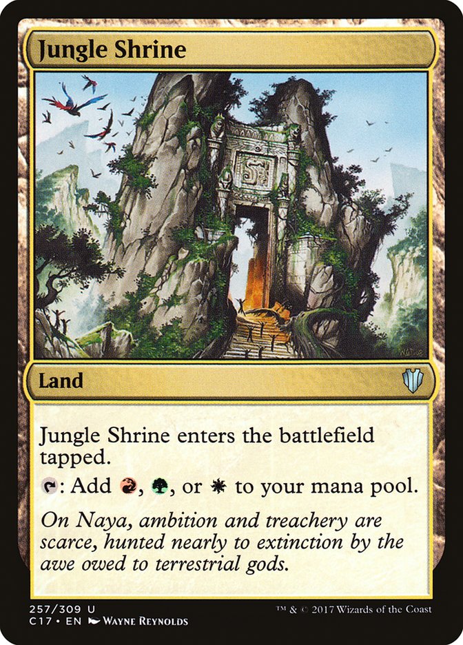 Jungle Shrine [Commander 2017] | Total Play