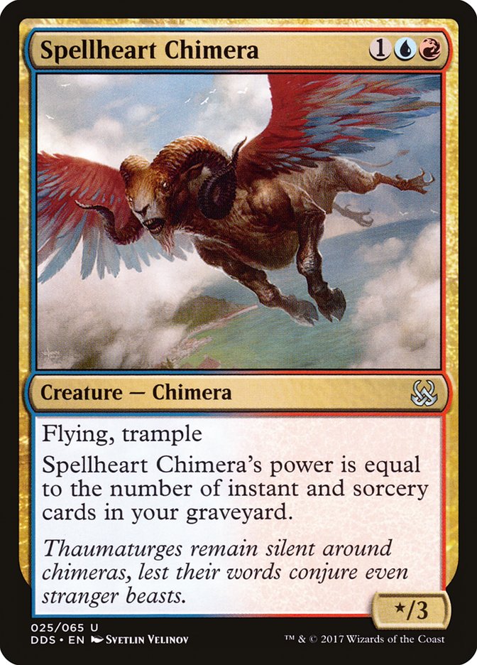 Spellheart Chimera [Duel Decks: Mind vs. Might] | Total Play