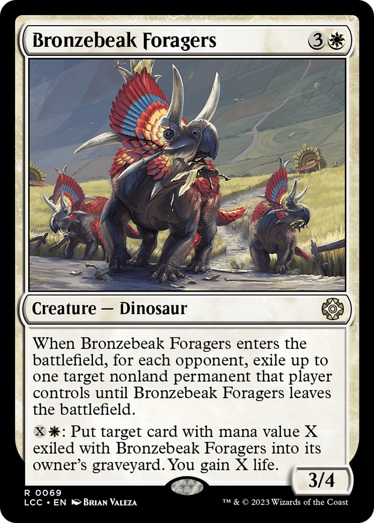 Bronzebeak Foragers [The Lost Caverns of Ixalan Commander] | Total Play