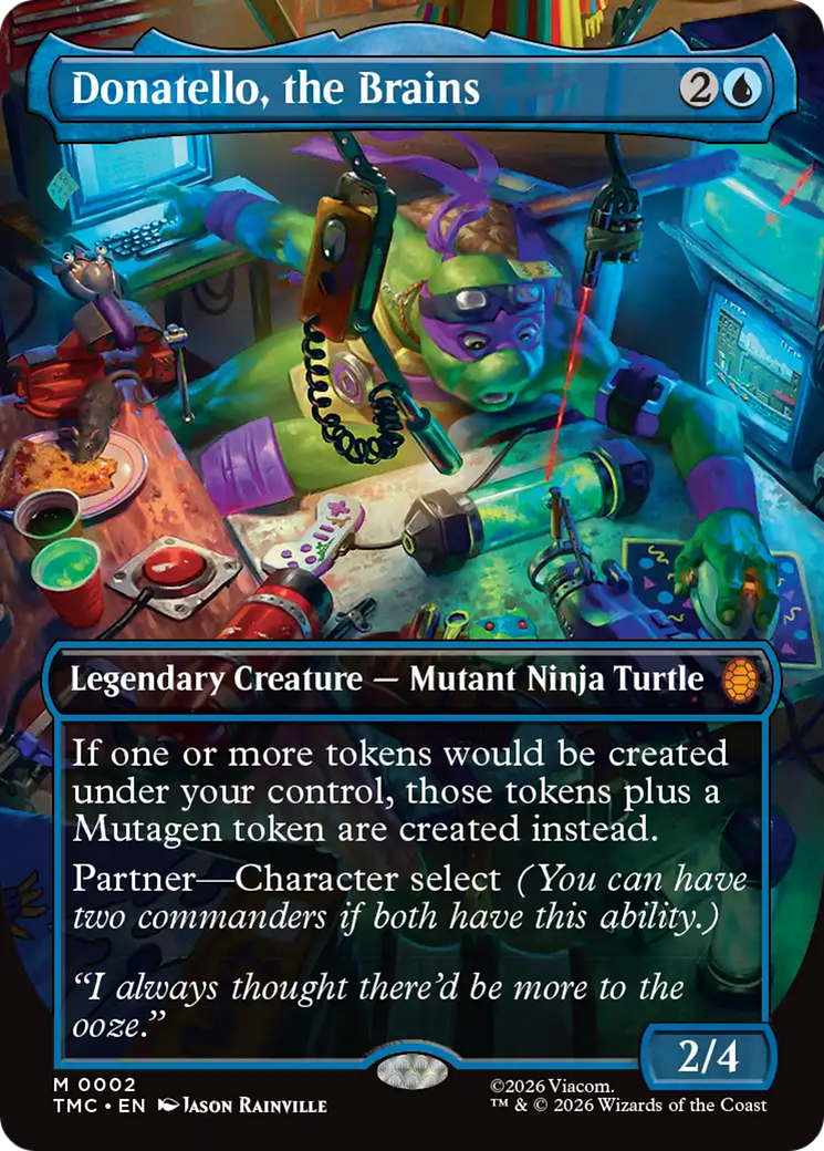 Donatello, the Brains (Borderless) [Teenage Mutant Ninja Turtles Commander] | Total Play