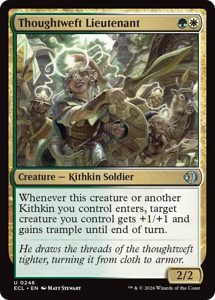 Thoughtweft Lieutenant [Lorwyn Eclipsed] | Total Play