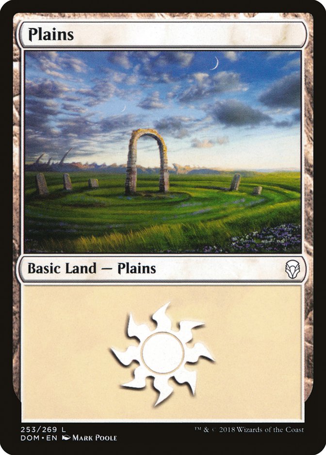 Plains (253) [Dominaria] | Total Play