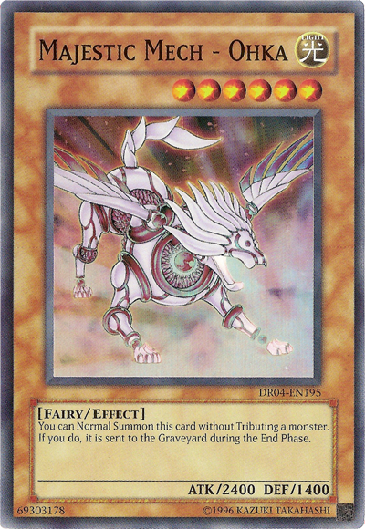 Majestic Mech - Ohka [DR04-EN195] Super Rare | Total Play