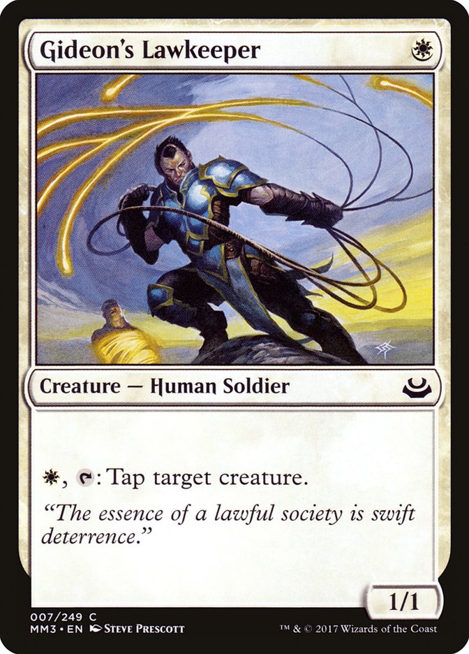 Gideon's Lawkeeper [Modern Masters 2017] | Total Play