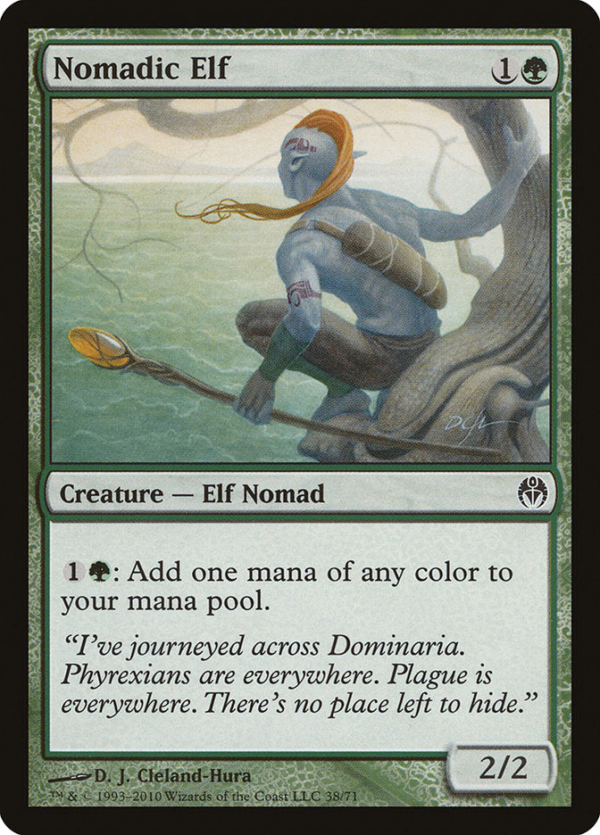 Nomadic Elf [Duel Decks: Phyrexia vs. the Coalition] | Total Play