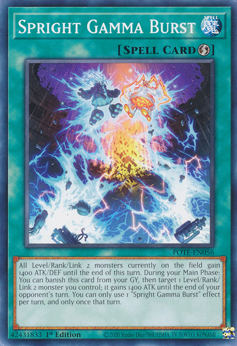 Spright Gamma Burst [POTE-EN056] Common | Total Play