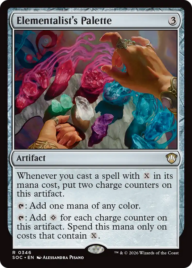 Elementalist's Palette [Secrets of Strixhaven Commander] | Total Play