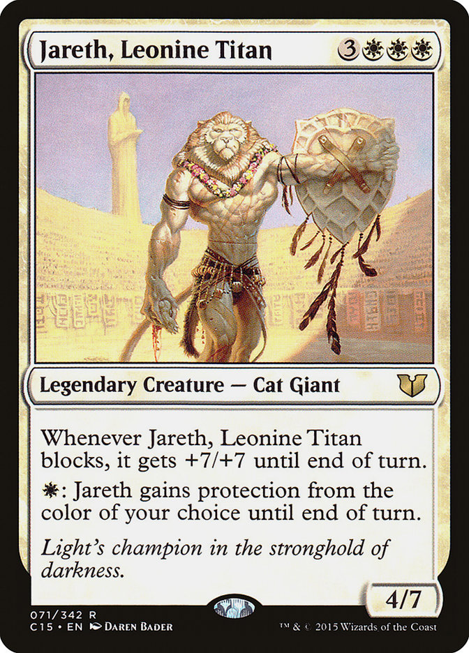 Jareth, Leonine Titan [Commander 2015] | Total Play