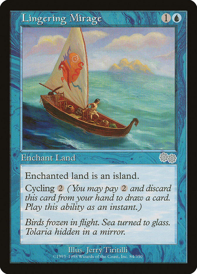 Lingering Mirage [Urza's Saga] | Total Play