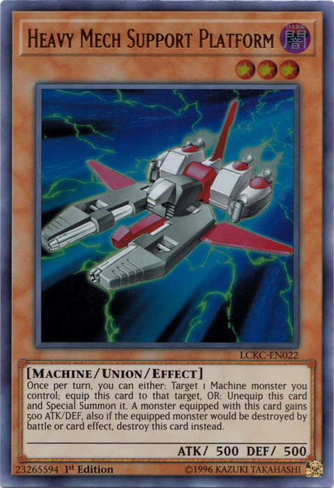 Heavy Mech Support Platform [LCKC-EN022] Ultra Rare | Total Play