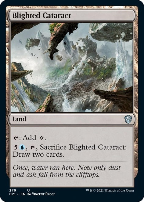 Blighted Cataract [Commander 2021] | Total Play