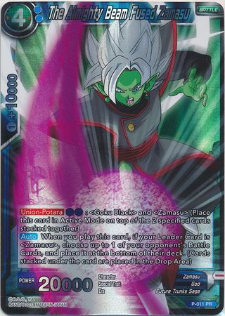 The Almighty Beam Fused Zamasu (P-011) [Promotion Cards] | Total Play